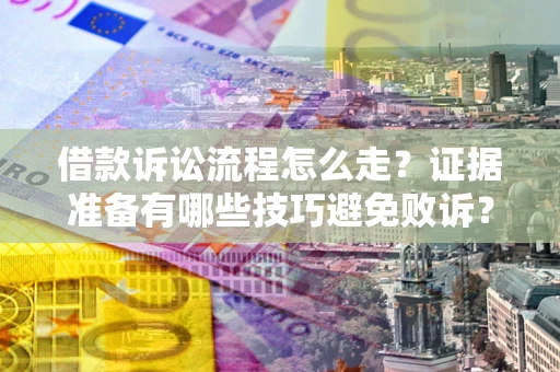 武汉借款诉讼流程怎么走？证据准备有哪些技巧避免败诉？