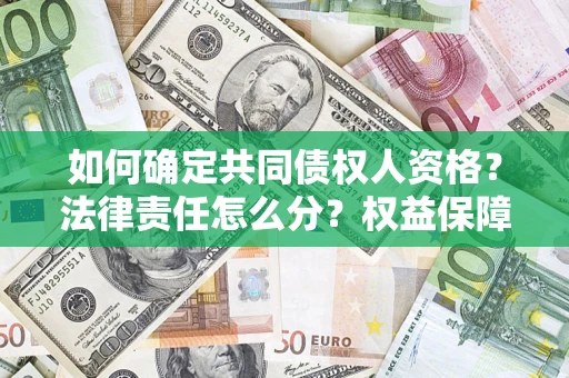武汉如何确定共同债权人资格？法律责任怎么分？权益保障技巧揭秘！