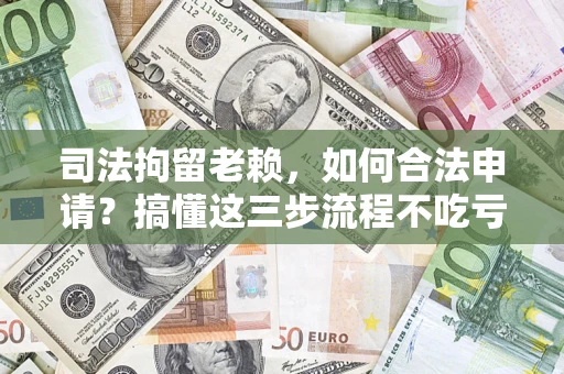 武汉司法拘留老赖，如何合法申请？搞懂这三步流程不吃亏！
