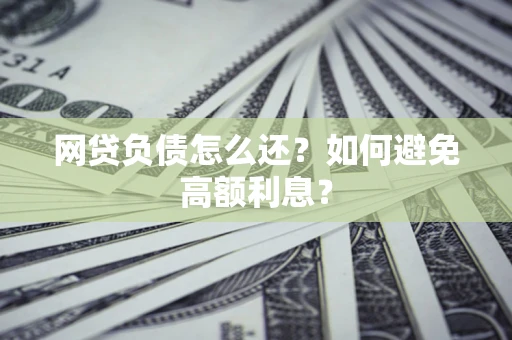 武汉网贷负债怎么还？如何避免高额利息？