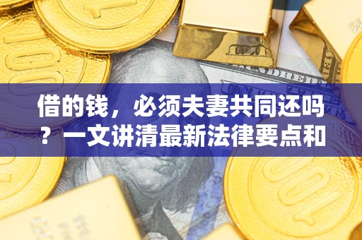 武汉借的钱，必须夫妻共同还吗？一文讲清最新法律要点和避坑指南