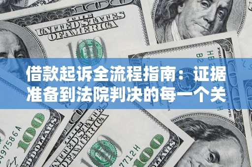 武汉借款起诉全流程指南：证据准备到法院判决的每一个关键步骤