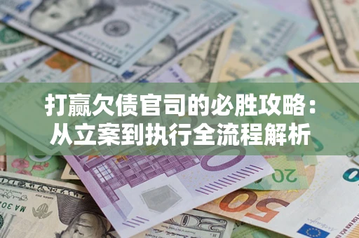 武汉打赢欠债官司的必胜攻略：从立案到执行全流程解析