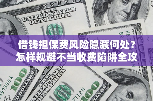 武汉借钱担保费风险隐藏何处？怎样规避不当收费陷阱全攻略！