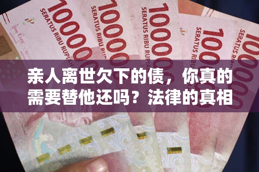 武汉亲人离世欠下的债，你真的需要替他还吗？法律的真相或许与你想的不一样
